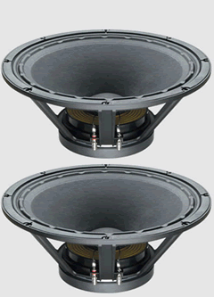 Pair Pack (2x) Celestion FTR18-4080FD 18" Bass Speakers - Click Image to Close